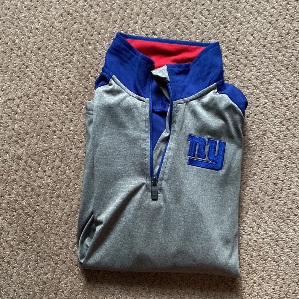 NY Giants quarter zip - Picture 2 of 4